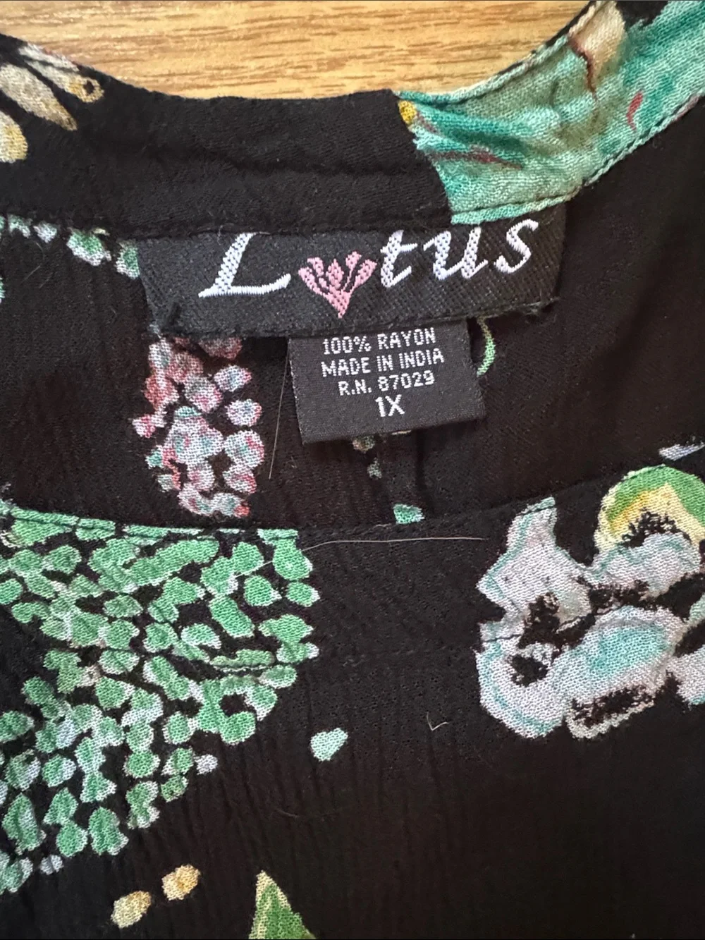 90’s Lotus Boho Floral Rayon Crop Top & Maxi Skirt Set Whimsy Romantic witchy